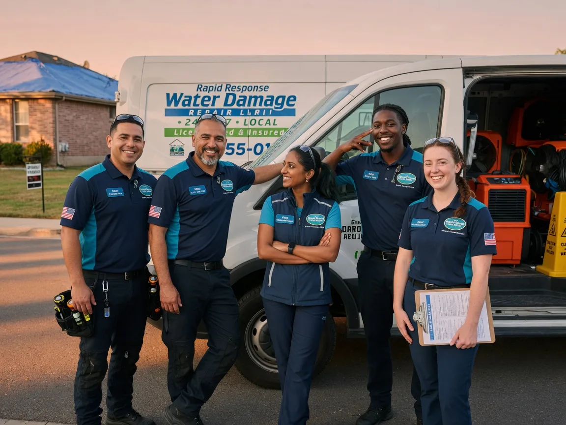 Water Damage Restoration company in Dike, TX