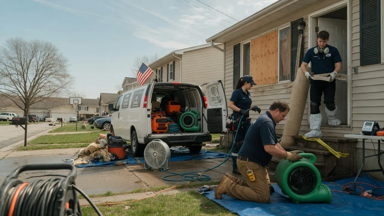 Water Damage Restoration in Dike, TX near me